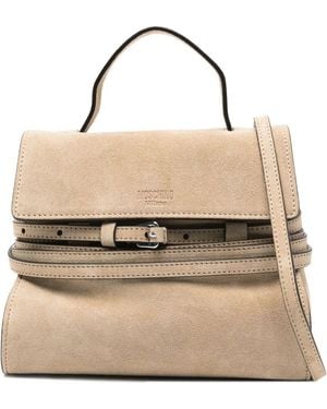 Moschino Tie Me Bag Small - Natural