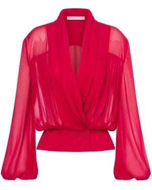 Philosophy Di Lorenzo Serafini Voile Top - Red