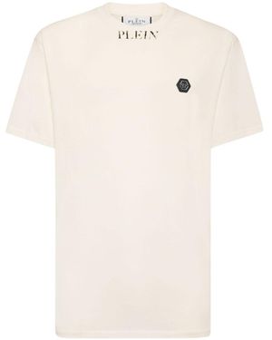 Philipp Plein 'old Dye' T-shirt - Natural