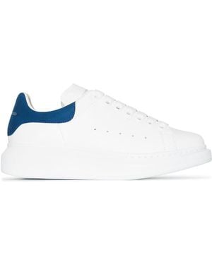 McQueen Sneaker Oversize In Pelle - Bianco