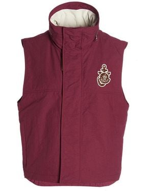 Moncler Logo Hood Jacket - Purple