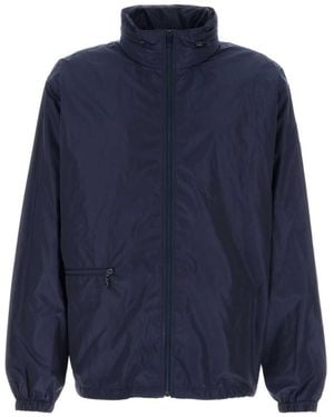 Saint Laurent Solid Jacket - Blue