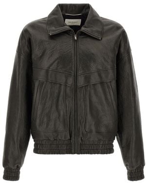 Saint Laurent Shirt Collar Jacket - Gray