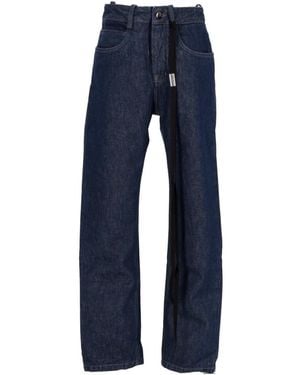 Ann Demeulemeester Slim Fit Jeans - Blue