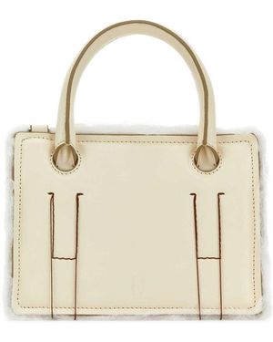 Dentro Otto Mini Satchel - White