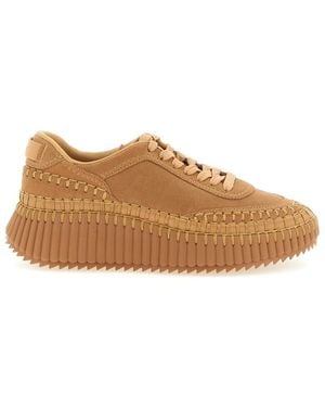 Chloé Nama Sneakers - Brown