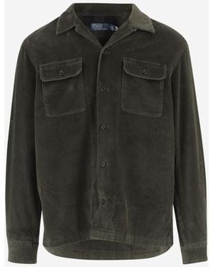 Ralph Lauren Corduroy Overshirt - Black