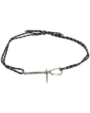 DSquared² Logo Rope Belt - Black
