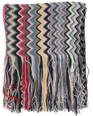 Missoni Chevron Pattern Scarf - Multicolour