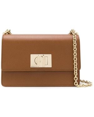 Furla 1927 Mini Shoulder Bag - Brown