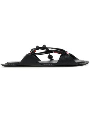 Marni No Vacancy Inn Capsule High Summer Sandals - Black