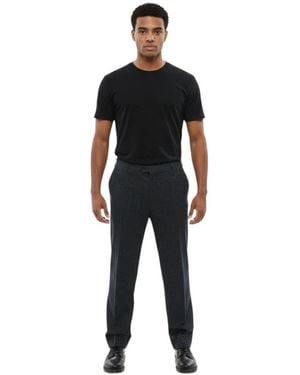 Corneliani Dark Tailored Trousers - Black