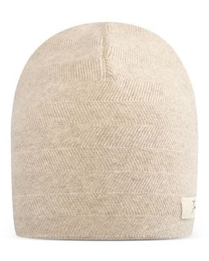 Jacquemus Knitted Beanies Cap - Natural