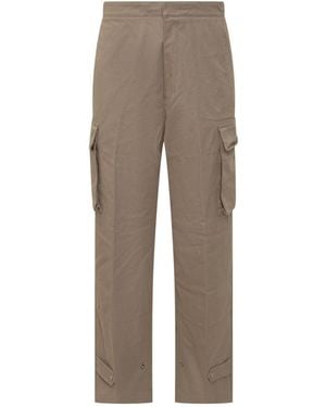Ami Paris Relaxed Cargos Trousers - Grey