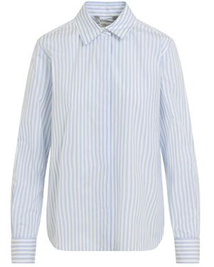 Max Mara Regular Stripes Shirt - Blue