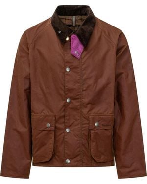 Barbour Shirt Collar Jacket - Brown