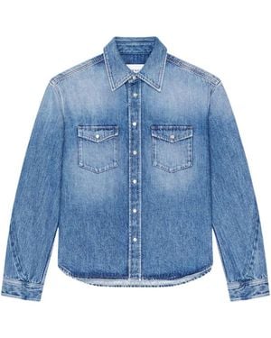 Givenchy Regular Denim Shirt - Blue