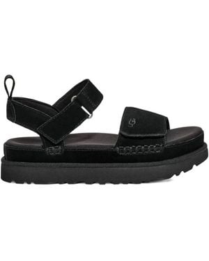 UGG Ankle Strap Sandals - Black