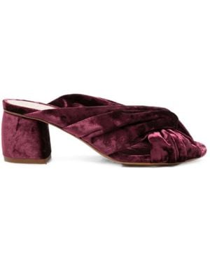 forte_forte Velvet Heels - Purple