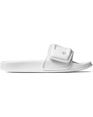Jimmy Choo Open-Toe Slides - White