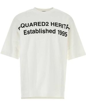 DSquared² Crew Neck T-Shirt - White