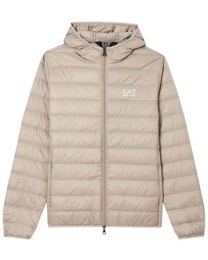EA7 Hood Jacket - Natural