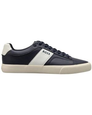 BOSS Logo Classic Sneakers - Blue