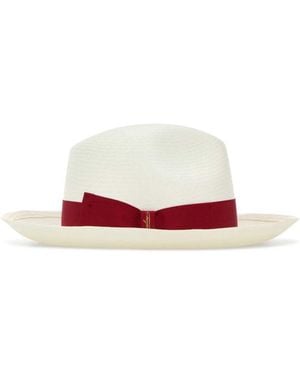 Borsalino Giulietta Panama Hat - Red