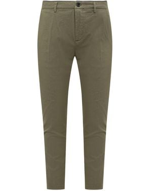 Department 5 Slim Chino Pants - Green
