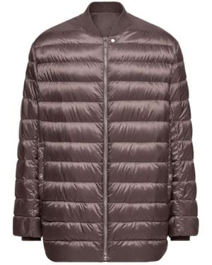 Moncler Quilted Parka Jacket - Brown