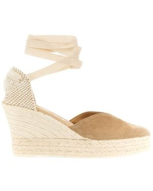 Manebí Suede Espadrilles - Natural