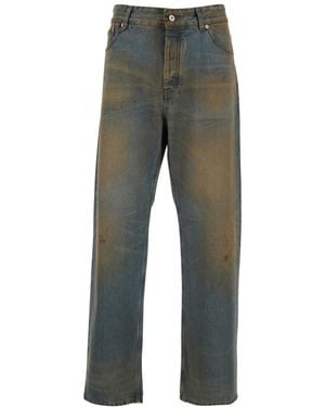 Jacquemus Straight Jeans - Gray