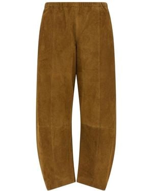 KHAITE 'Clover' Trousers - Natural