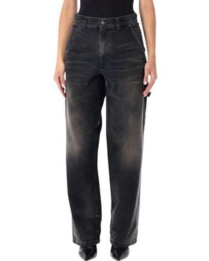 Haikure Tapered High Rise Jeans - Black