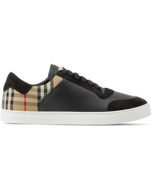 Burberry Checks Stevie Sneakers - Black