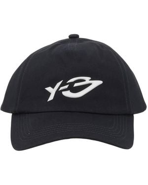 Y-3 Logo Baseball Hat - Blue