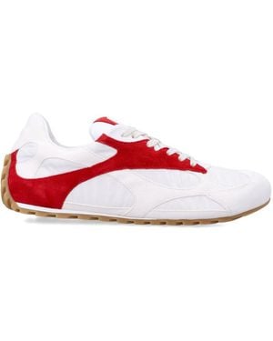 Bottega Veneta Orbit Flash Sneakers - Red