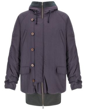 Magliano Hooded Parka Jacket - Blue
