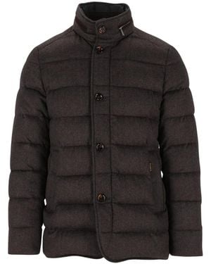 Moorer Quilted Jacket - Black
