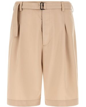 Cellar Door Viper Bermuda Shorts - Natural