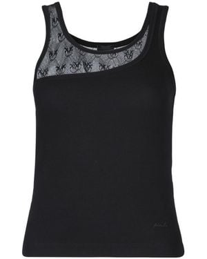 Pinko Round Neck Top - Black