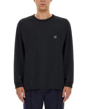 Needles Crew Neck T-Shirt - Black