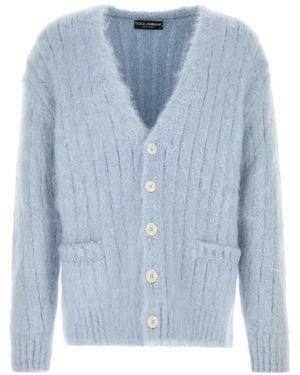 Dolce & Gabbana Knitted Cardigan - Blue