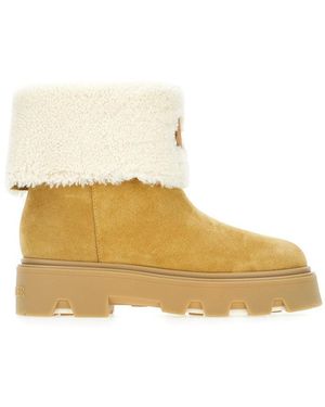 Moncler Shoes Boots - Natural