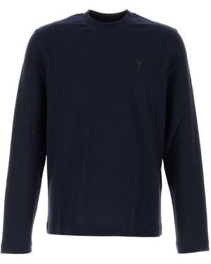 Ami Paris Regular T-Shirt - Blue