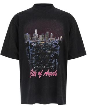 Balenciaga City Of Angels T-Shirt - Black