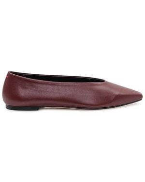Aeyde Slip On Ballet Flats - Brown