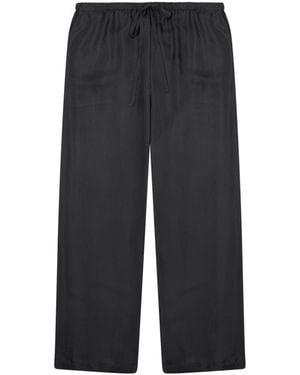 Alysi Loose Drawstring Pant - Blue