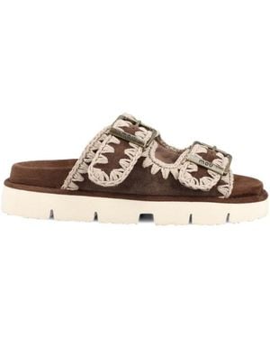 Mou Low Bio Sandals - Brown