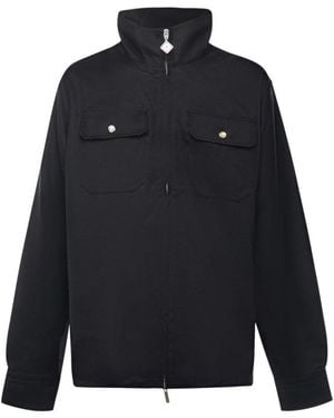 CASABLANCA Workwear Zip Jacket - Blue
